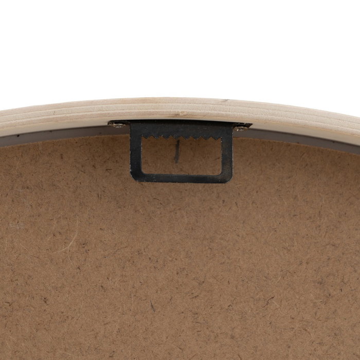 Reloj Natural Madera Decoración 60 X 60 X 5,50 cm