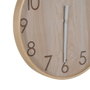 Ixia Reloj de Madera Natural Decoración 60 x 60 x 5,50 cm