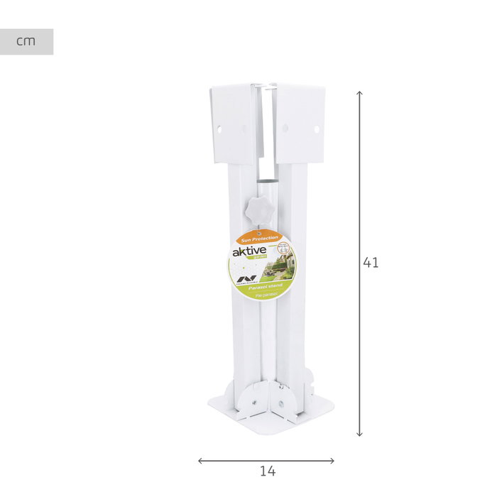 Aktive-Pie Base para Parasol 4 Patas Ple