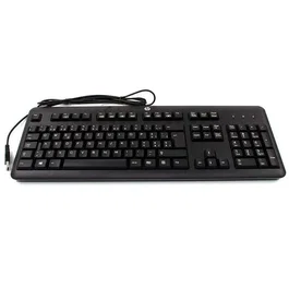 HP Teclado KB57211 Reacondicionado Español QWERTY Negro USB