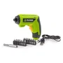 Fieldmann FIE8590669366415 Atornillador a Batería 3,6 V 1500 mAh 15 Accesorios Verde