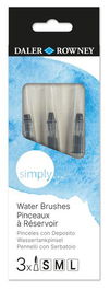 Pincel Daler Rowney Simply Acuarela Set De 3