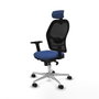 PIQUERAS Y CRESPO Silla de oficina Jorquera Azul marino y Negro