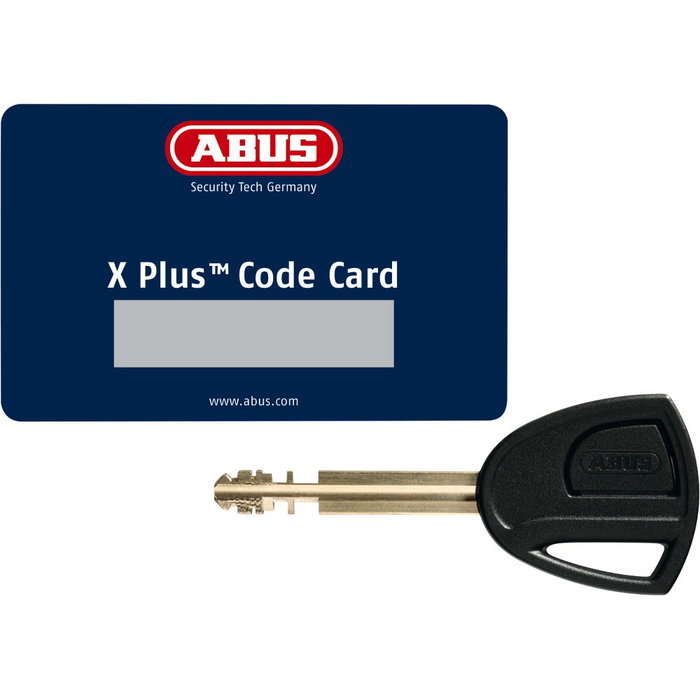 ABUS XPlus 540/160HB230 188930-540 Candado en U de Llave Negro para Bicicleta Motocicleta Scooter - Seguridad Alta