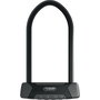 ABUS XPlus 540/160HB230 188930-540 Candado en U de Llave Negro para Bicicleta Motocicleta Scooter - Seguridad Alta