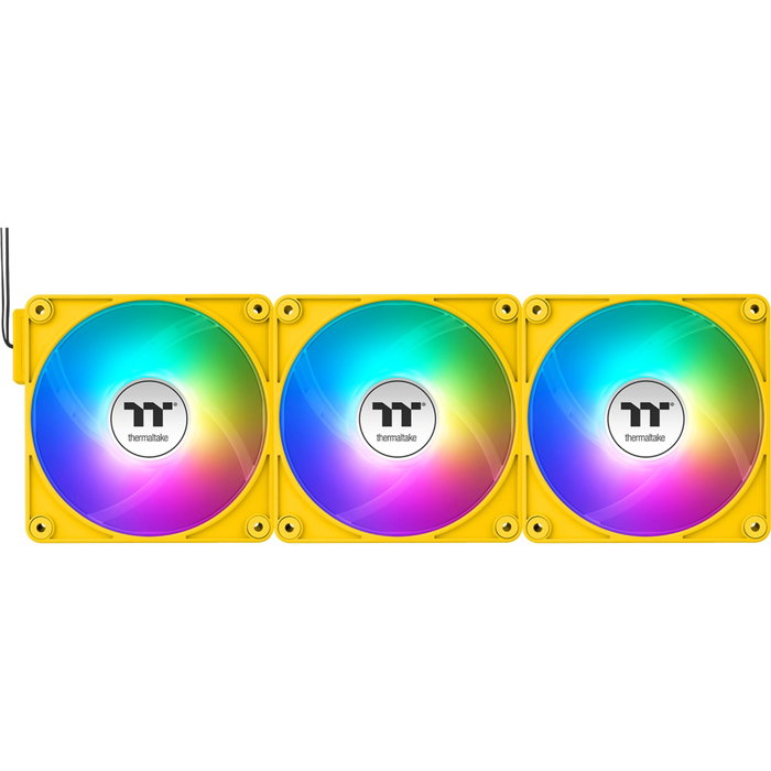 Thermaltake CT120 EX ARGB Sync Bumblebee 3 Pack, Amarillo Thermaltake CT120 EX ARGB Sync Bumblebee 3 Pack, Amarillo