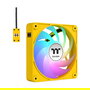 Thermaltake CT120 EX ARGB Ventilador PC Refrigeración Amarillo 120mm 3 Unidades