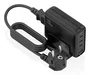 Aisens Cargador Sobremesa GaN 140W 3xUSB-C y 1xUSB-A Negro