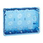 Simon Caja Empotrar 500 Cima Pared 3 Elementos Dobles 6 Tomas Azul 201x143x50mm
