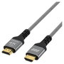 EFB Elektronik HDMI-20-00001 Cable HDMI High-Speed 4K60Hz 0,5m Gris