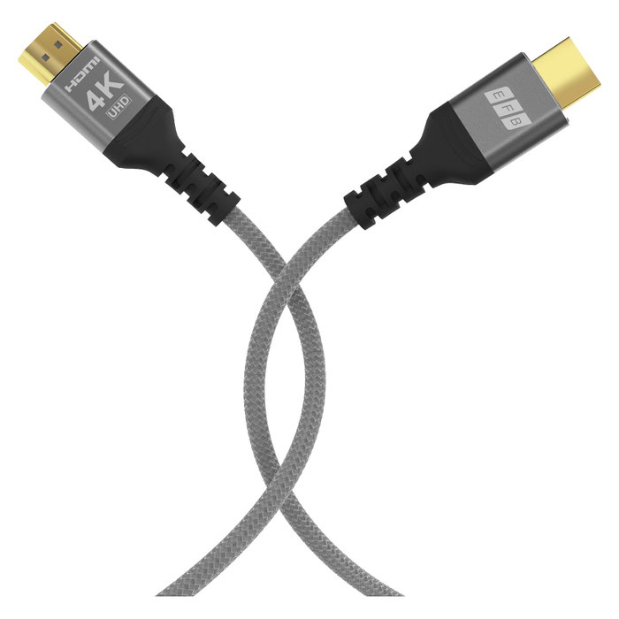 EFB Elektronik HDMI-20-00001 Cable HDMI High-Speed 4K60Hz 0,5m Gris