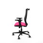 PIQUERAS Y CRESPO Silla de oficina Mardos Rosa y Negro