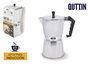 Quttin Cafetera de Aluminio de 12 Servicios para Inducción