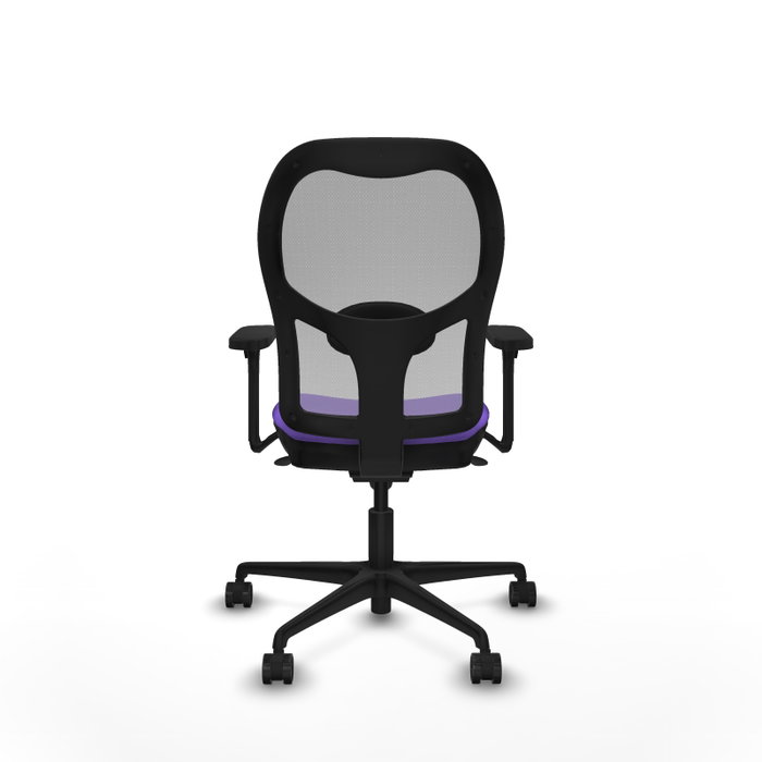 PIQUERAS Y CRESPO Silla de oficina Jorquera Lila y Gris PIQUERAS Y CRESPO Silla de oficina Jorquera Lila y Gris