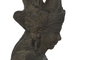 DKD Home Decor Figura de Diosa Javanesa en Cemento Gris Oscuro