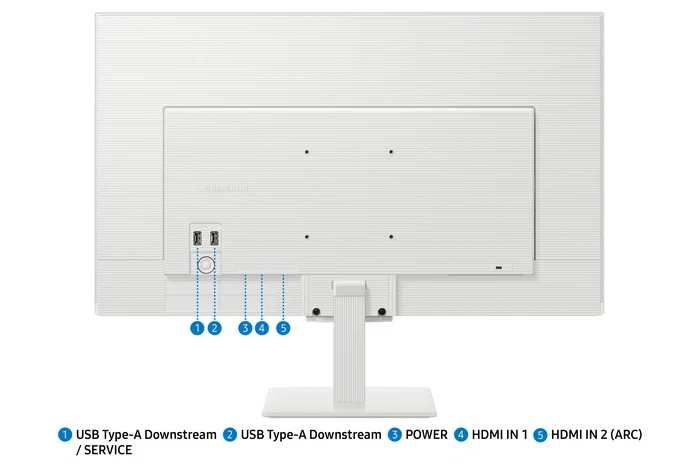 Samsung Smart Monitor M50F 27'' Full HD Blanco