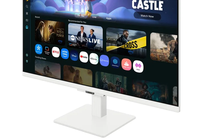 Samsung Smart Monitor M50F 27'' Full HD Blanco