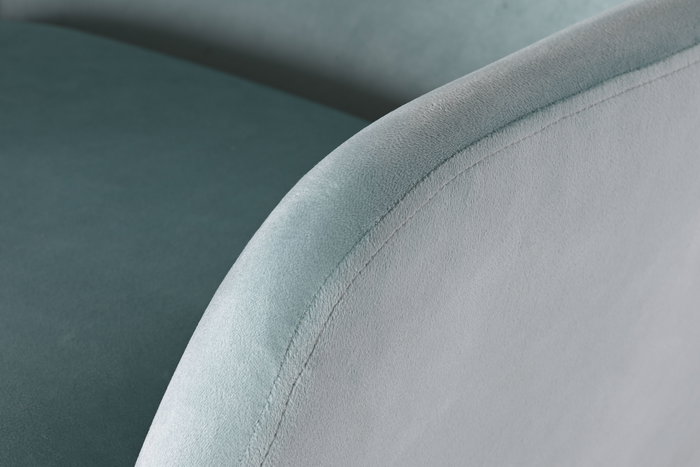 DKD Home Decor Mecedora Verde Jade Negro 90 x 92 x 68 cm