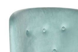 DKD Home Decor Mecedora Verde Jade Negro 90 x 92 x 68 cm