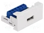 DeLOCK Módulo Easy 45 USB 2.0 Tipo-A hembra a bloque de terminales