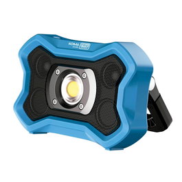 Koma Tools FP-20 Foco LED profesional de trabajo recargable con altavoz inalámbrico