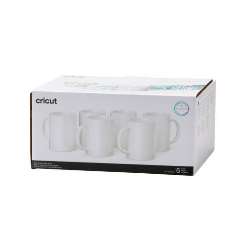 Cricut 2008944 Tazón Blanco Universal Set 6 piezas Cerámico