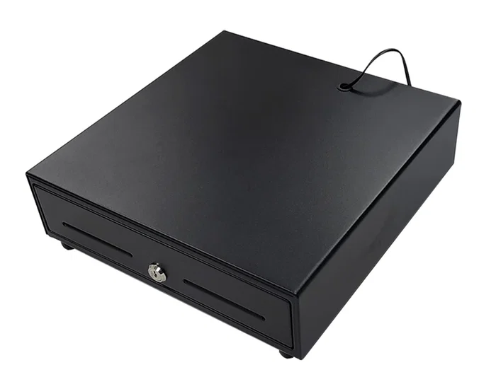 Seypos Cajon Portamonedas Eléctrico Negro 8 Monedas 4 Billeteros 330x335x105 mm Gaveta Extraíble Alta Calidad