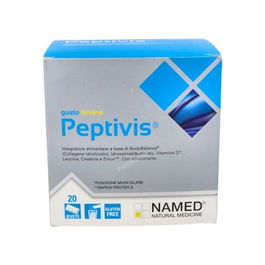 NAMED Peptivis Limon 20 Sobres para Mantenimiento Masa Muscular con Colágeno Hidrolizado y Creatina