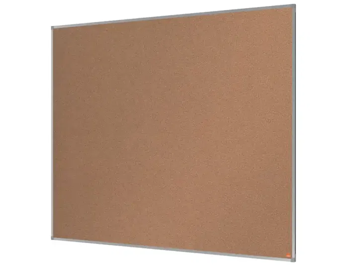 Tablero Corcho Nobo Essence Marco Aluminio 150X120 Cm