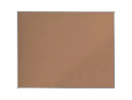 Tablero Corcho Nobo Essence Marco Aluminio 150X120 Cm