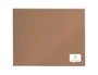 Tablero Corcho Nobo Essence Marco Aluminio 150X120 Cm
