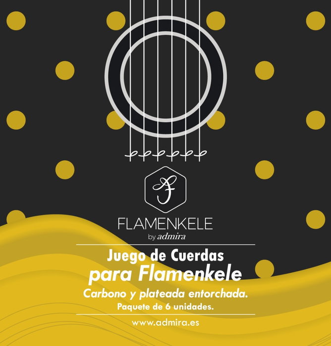 Juego de Cuerdas Admira para Flamenkele Juego de Cuerdas Admira para Flamenkele