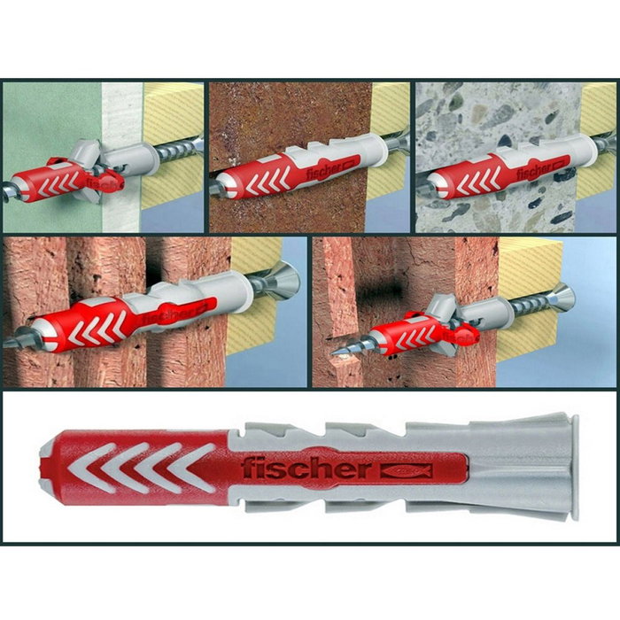 Fischer DuoPower 10x50 mm, 50 unidades