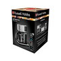 Russell Hobbs Attentiv 26230-56 Cafetera de Filtro Automática, 15 Tazas, Café Molido, Espumador de Leche, Acero Satinado