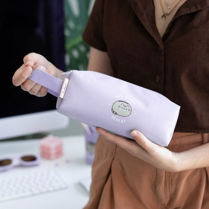 ERIK Portatodo Moments Pusheen con Asa, Cierre Cremallera, Fabricado en Poliéster