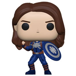 Funko POP Marvel What If Captain Carter Stealth Figura Vinilo 9cm