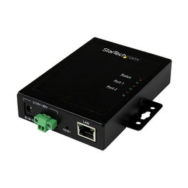 Startech NETRS2322P Servidor de Puerto Serial RS-232 a Ethernet, 2 Puertos