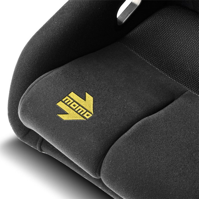 Momo Daytona XL Baquet de Competición Racing con Protección Lateral, Tejido Ignífugo y Homologación FIA 8855-1999 - Ideal para Circuito, Drift y Rally - Referencia MOMSERDAYTONAXLL