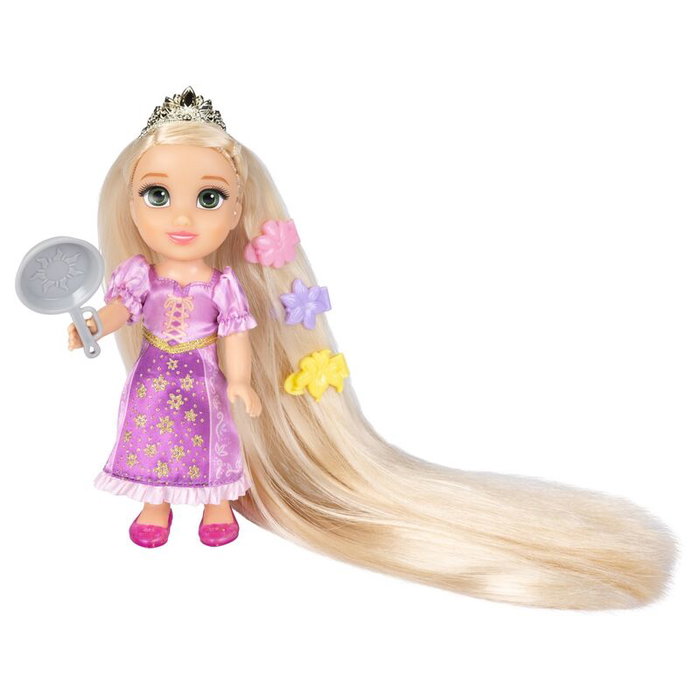 JAKKS PACIFIC Muñeca Rapunzel Disney 15cm Articulada Con Accesorios