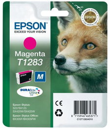 Cartucho Inkjet Epson T128340 Stylus S22 Sx125/420W/425W Office Bx305F/305Fw Magenta