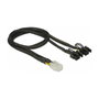 DeLOCK Cable de alimentación PCI Express 6 pin a 2 x 8 pin, 30 cm