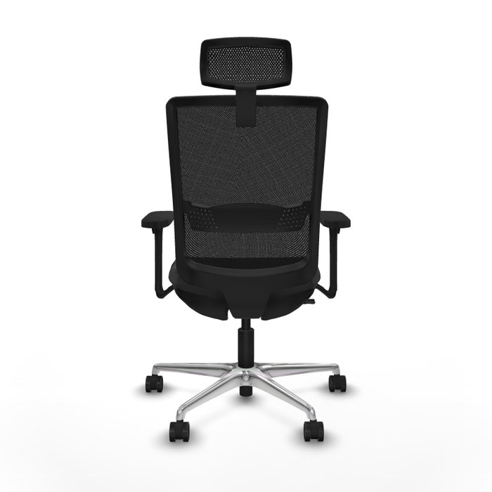 PIQUERAS Y CRESPO Silla de oficina Haches con mecanismo Sincro/Traslack, Gris oscuro y Negro PIQUERAS Y CRESPO Silla de oficina Haches con mecanismo Sincro/Traslack, Gris oscuro y Negro