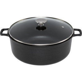 De Buyer Choc Extreme Olla para salsas con tapa de vidrio 24cm induction