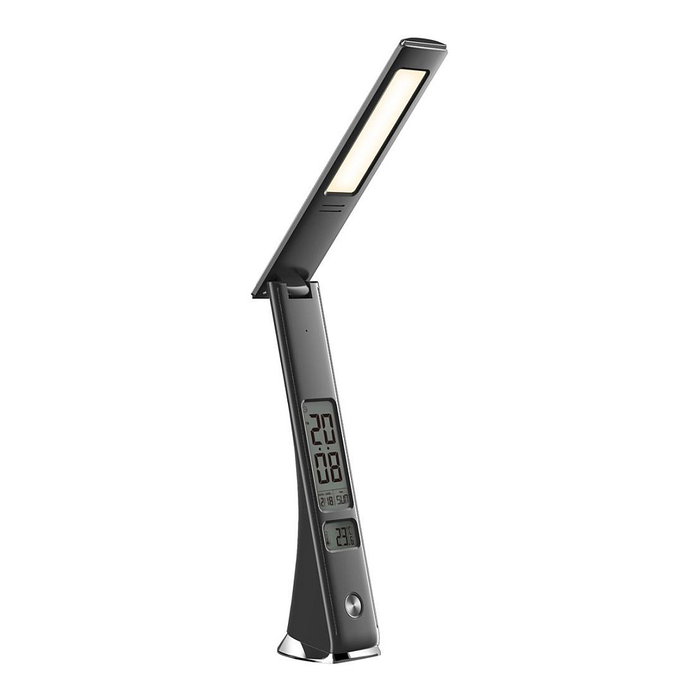 Avide Lámpara de escritorio Business Claude LED con calendario Negro 5W Avide Lámpara de escritorio Business Claude LED con calendario Negro 5W