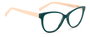 M Missoni MMI-0075-IWBF315 Gafas de Vista Verde para Mujer
