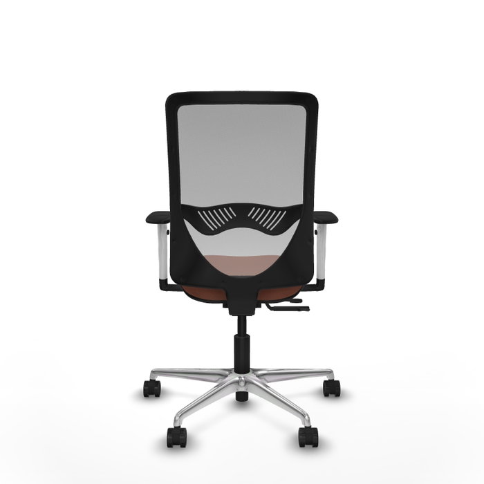 PIQUERAS Y CRESPO Silla de oficina Zulema con mecanismo Sincro/Traslack, Marrón y Gris PIQUERAS Y CRESPO Silla de oficina Zulema con mecanismo Sincro/Traslack, Marrón y Gris