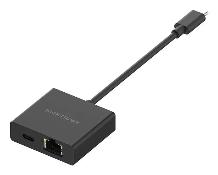 NETGEAR Nighthawk USB2ETH-10000S Adaptador USB-C a Ethernet Negro NETGEAR Nighthawk USB2ETH-10000S Adaptador USB-C a Ethernet Negro