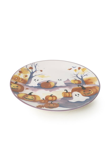 Hermia X00019960 Juego de Platos de Servicio Gres Cerámico Blanco Mate 26 cm (6 Piezas)