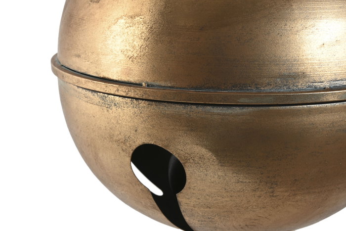DKD Home Decor Bola de Decoración Metal Dorado con Cascabel DKD Home Decor Bola de Decoración Metal Dorado con Cascabel