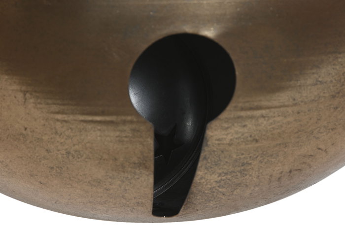 DKD Home Decor Bola de Decoración Metal Dorado con Cascabel DKD Home Decor Bola de Decoración Metal Dorado con Cascabel